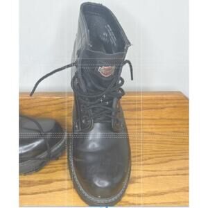 Harley Davidson Boot Size 6.5 Women Upper Leather Made in USA Sport